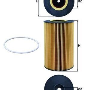 Alyvos filtras MAHLE OX425D