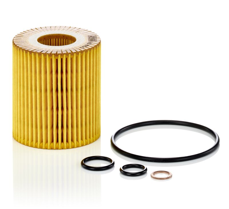 Масляный фильтр MANN-FILTER HU815/2x