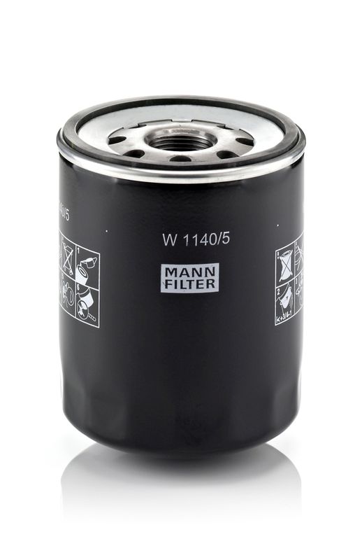 Масляный фильтр MANN-FILTER W1140/5