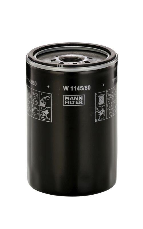 Масляный фильтр MANN-FILTER W1145/80