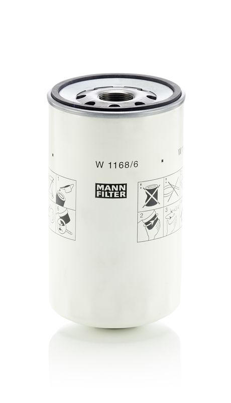 Alyvos filtras MANN-FILTER W1168/6
