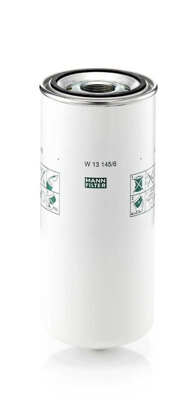 Eļļas filtrs MANN-FILTER W13145/6