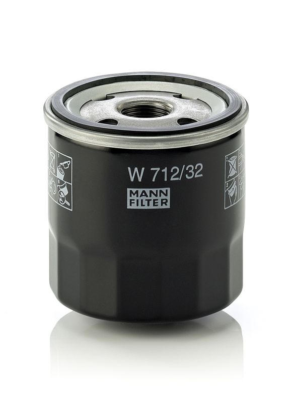 Масляный фильтр MANN-FILTER W712/32