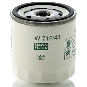Alyvos filtras MANN-FILTER W712/43