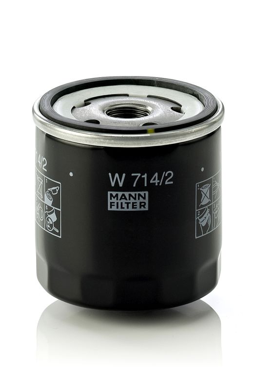 Alyvos filtras MANN-FILTER W714/2