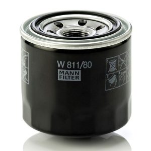 Eļļas filtrs MANN-FILTER W811/80