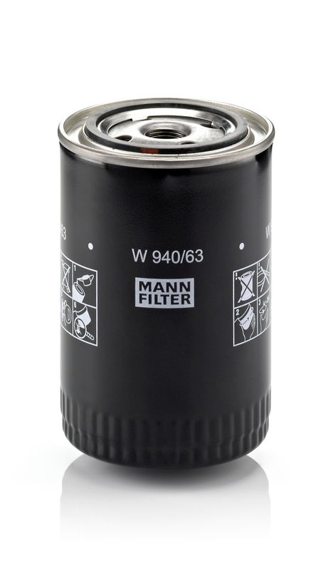 Масляный фильтр MANN-FILTER W940/63