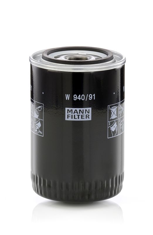 Масляный фильтр MANN-FILTER W940/91