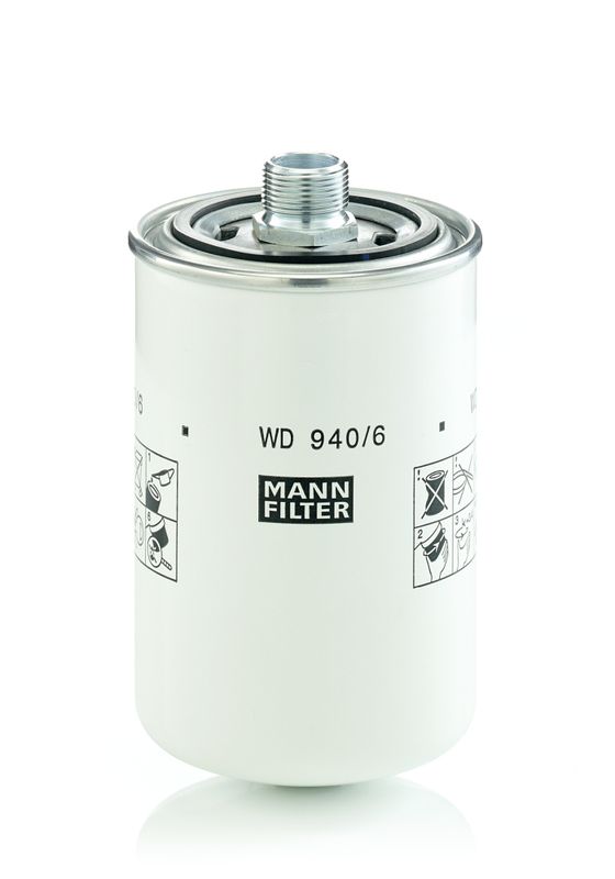 Масляный фильтр MANN-FILTER WD940/6