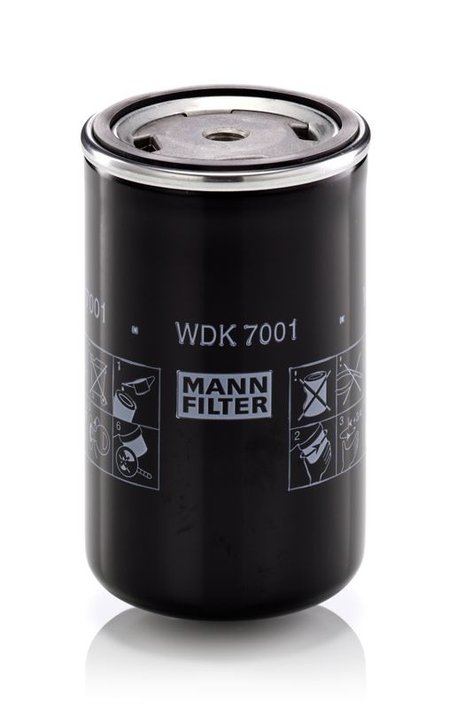 Kuro filtras MANN-FILTER WDK7001