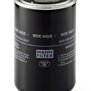 Kuro filtras MANN-FILTER WDK940/5