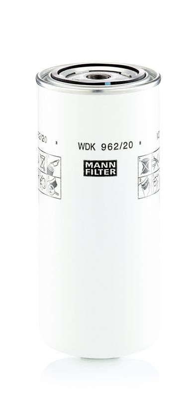 Kuro filtras MANN-FILTER WDK962/20