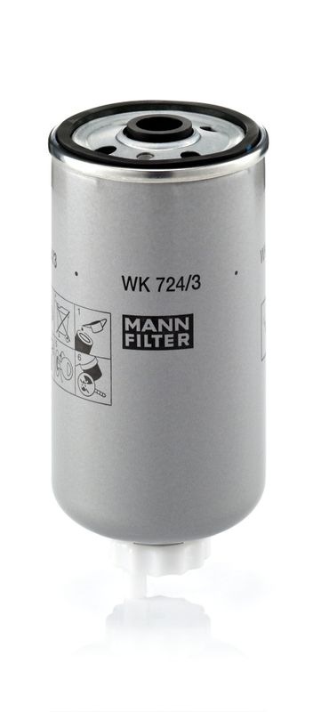 Kütusefilter MANN-FILTER WK724/3