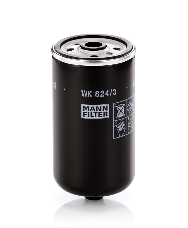 Fuel filter MANN-FILTER WK824/3