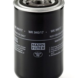 Kütusefilter MANN-FILTER WK940/17