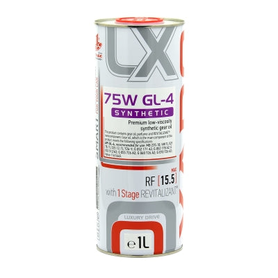 XADO Atomic Oil 75W GL-4 SYNTHETIC Luxury Drive 1L