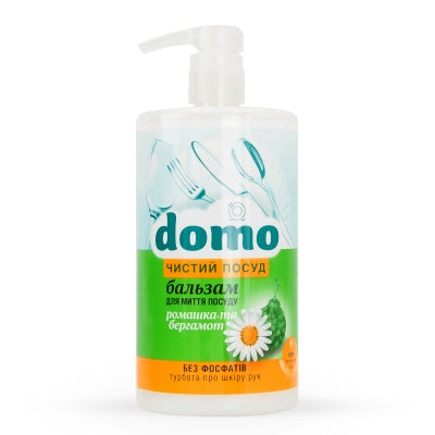 DOMO Dishwashing Detergent Balm "Chamomile and Bergamot" 950ml
