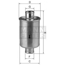 Hidraulinis filtras, sistema MANN-FILTER W 74