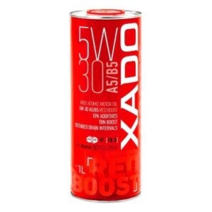 SINTETINĖ VARIKLIO ALYVA XADO ATOMIC OIL 5W-30 A5/B5 RED BOOST 1L