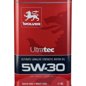 Wolver UltraTec sintetinė variklinė alyva, 5W-30, 4L