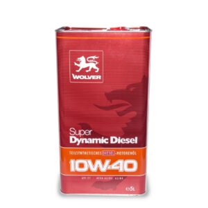 Wolver Super Dynamic Diesel pusiau sintetinė variklinė alyva, 10W-40, 5L