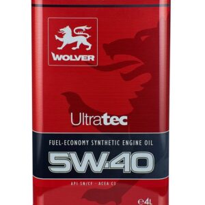 Sintetinė alyva WOLVER ULTRATEC SAE 5W-40, 4 l