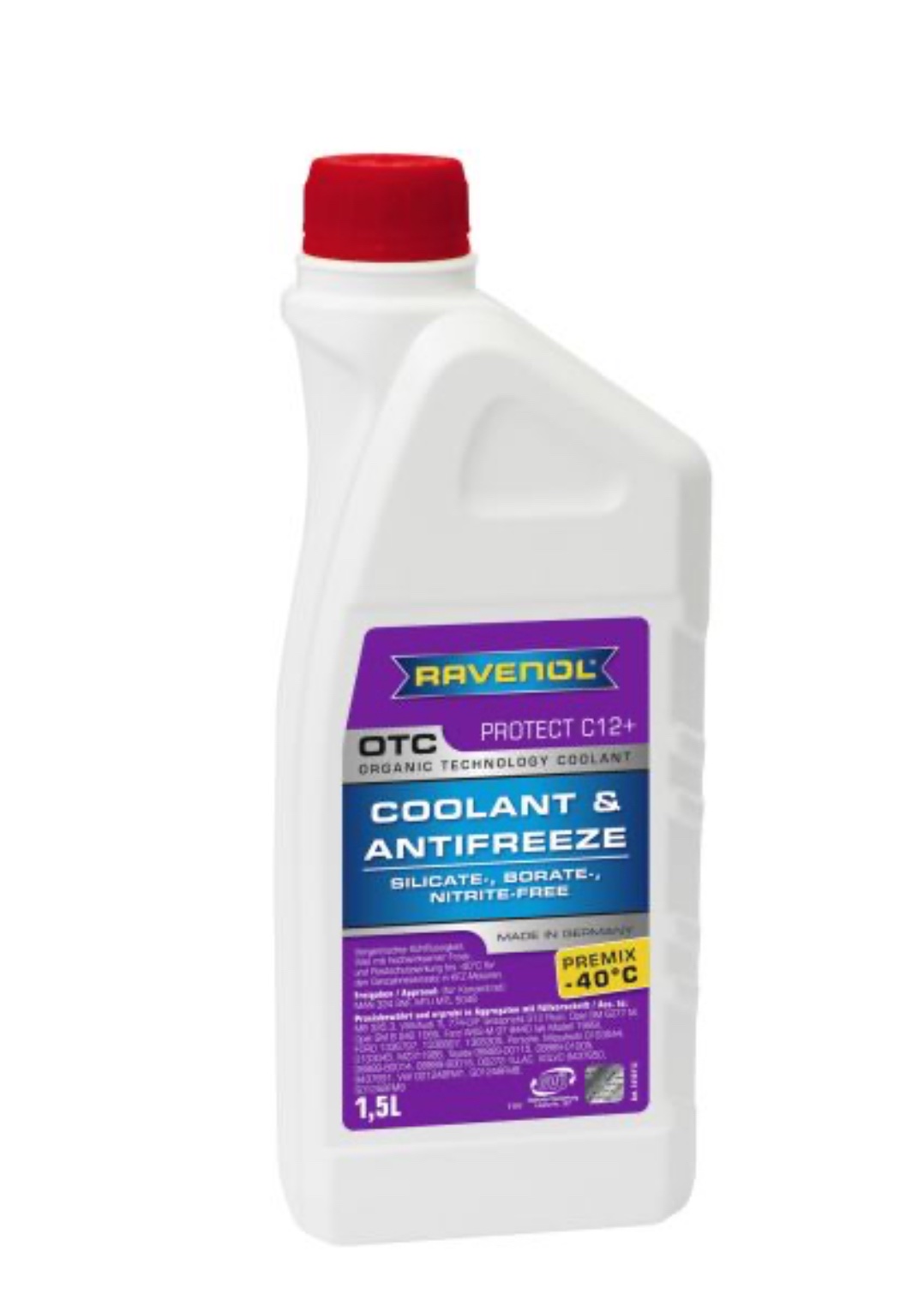 Aušinimo skystis RAVENOL OTC Concentrate Protect C12+ 1,5L