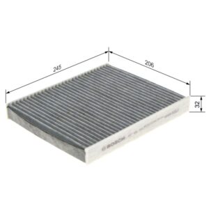 Cabin filter Bosch 1987432315