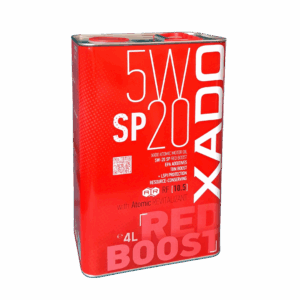 Automobiļu motoreļļa XADO 5W20 SP, sintētiska, 4 l