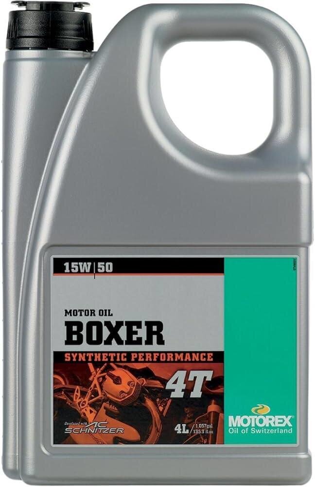 Масло Motorex Boxer 4T 15W50, 4 л