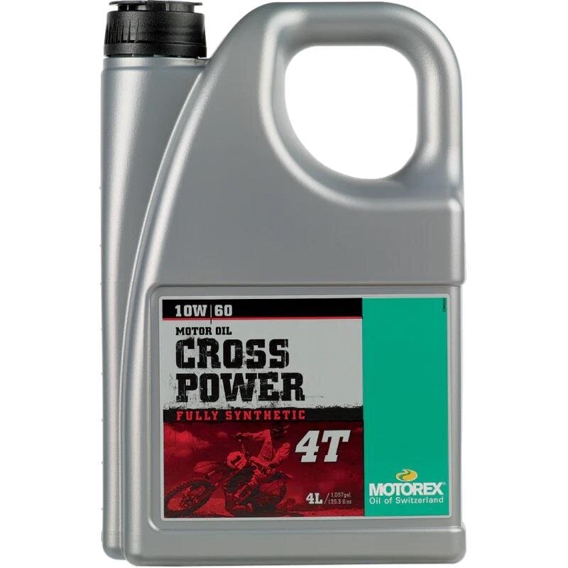 Масло Motorex Cross Power 4T 10W60, 4 л