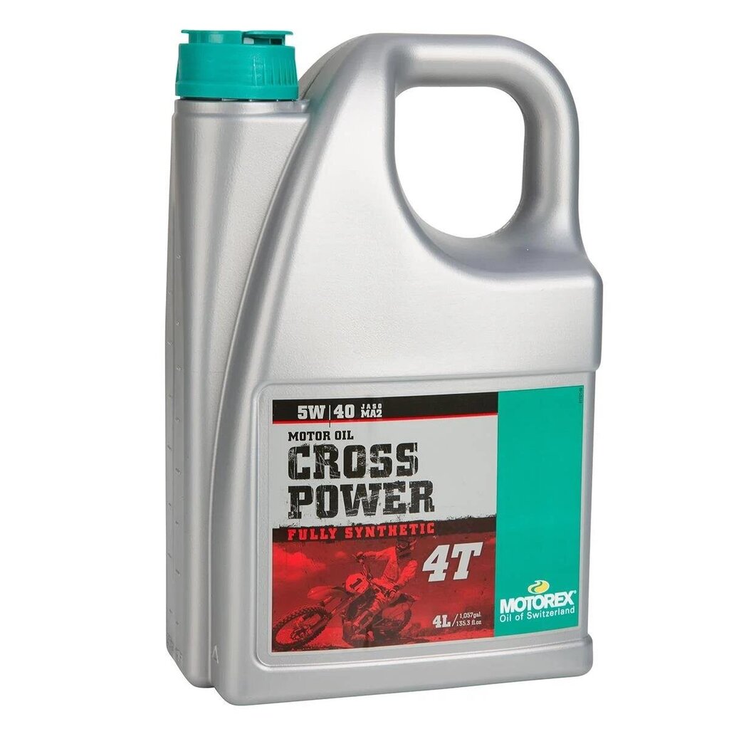 Масло Motorex Cross Power 4T 5W40, 4 л