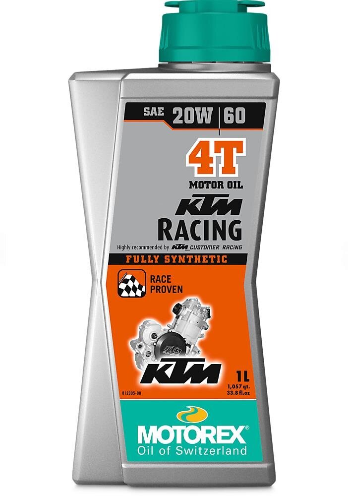 Масло Motorex KTM Racing 4T 20W60, 1 л