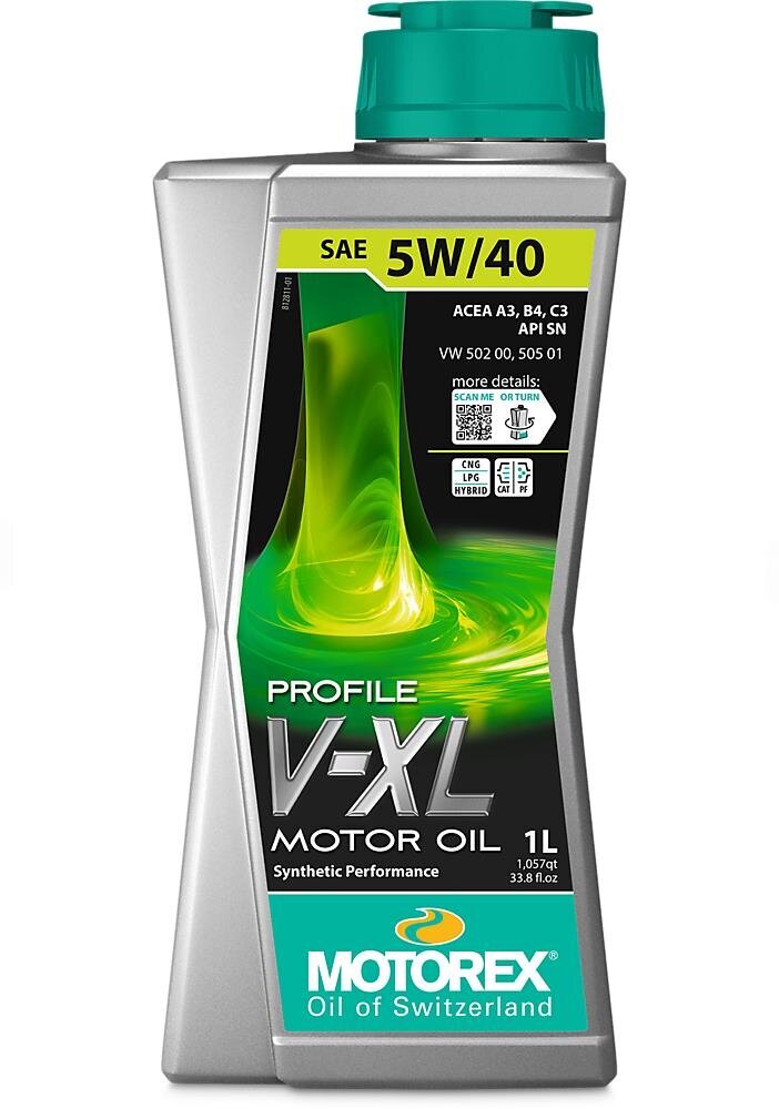 Motorex Profile V-XL 5W40 õli, 1L