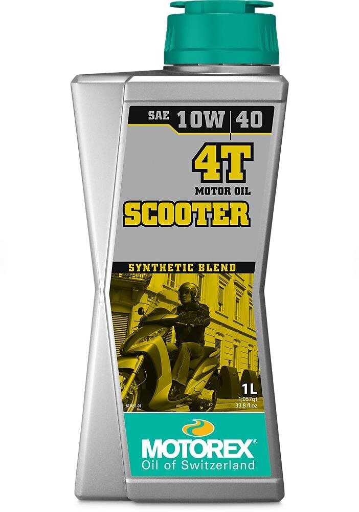 Motorex Scooter 4T 10W40 õli, 1L