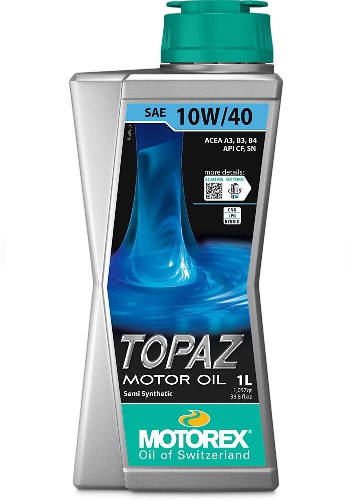 Масло Motorex Topaz 10W40, 1 л