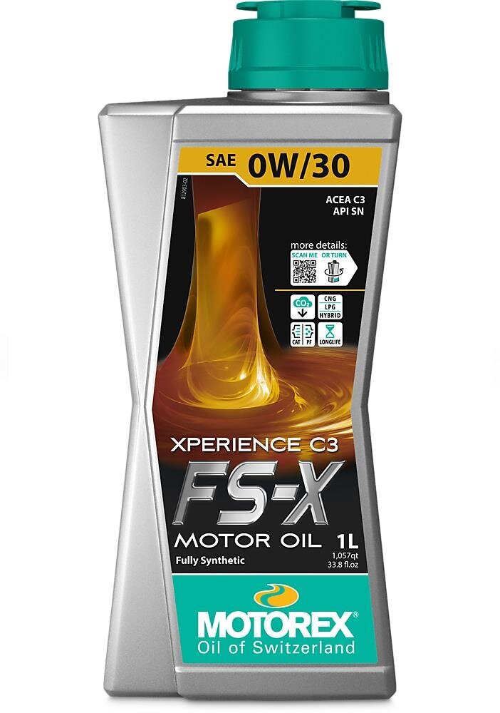 Motorex Xperience C3 FS-X 0W30 alyva, 1L