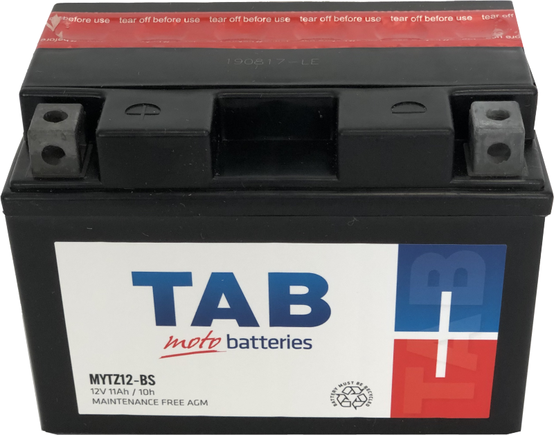 MOTOCIKLINIAI TAB AGM AKUMULIATORIAI