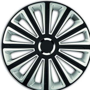 WHEEL COVERS TREND BLACK-SILVER