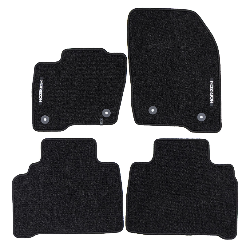 TEXTILE FLOOR MATS FORD GALAXY III 2015-2023; FORD S-MAX II 2014-2023