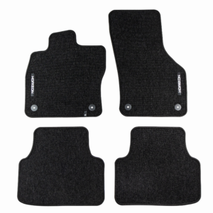 TEXTILE CAR MATS FOR VOLKSWAGEN GOLF SPORTSVAN 2014–2020; SKODA OCTAVIA III 2012–2020; SKODA OCTAVIA IV 2012–2020; VOLKSWAGEN PASSAT B8 2014–2022