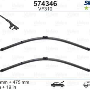 VALEO SILENCIO VALYTUVAI AUDI, SKODA, VW FLAT BLADE