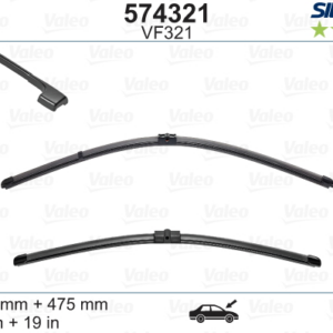 VALEO SILENCIO VALYTUVAI BMW FLAT BLADE