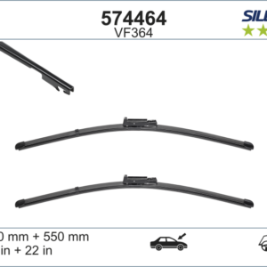VALEO SILENCIO VALYTUVAI AUDI FLAT BLADE