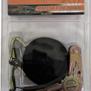 KROVINIO TVIRTINIMO JUOSTA JUODA 25MM*5M