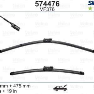 VALEO SILENCIO VALYTUVAI VW, AUDI FLAT BLADE