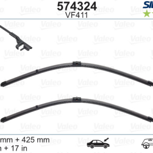 VALEO SILENCIO WIPERS FOR FORD FOCUS, PEUGEOT 207 FLAT BLADE
