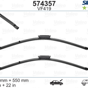 VALEO SILENCIO WIPERS RENAULT FLAT BLADE