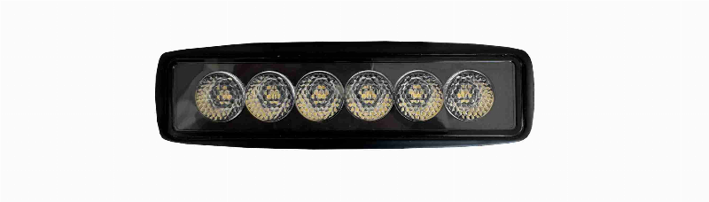 ADDITIONAL DIPPED-BEAM HEADLAMP 24W 6LED 10-30V