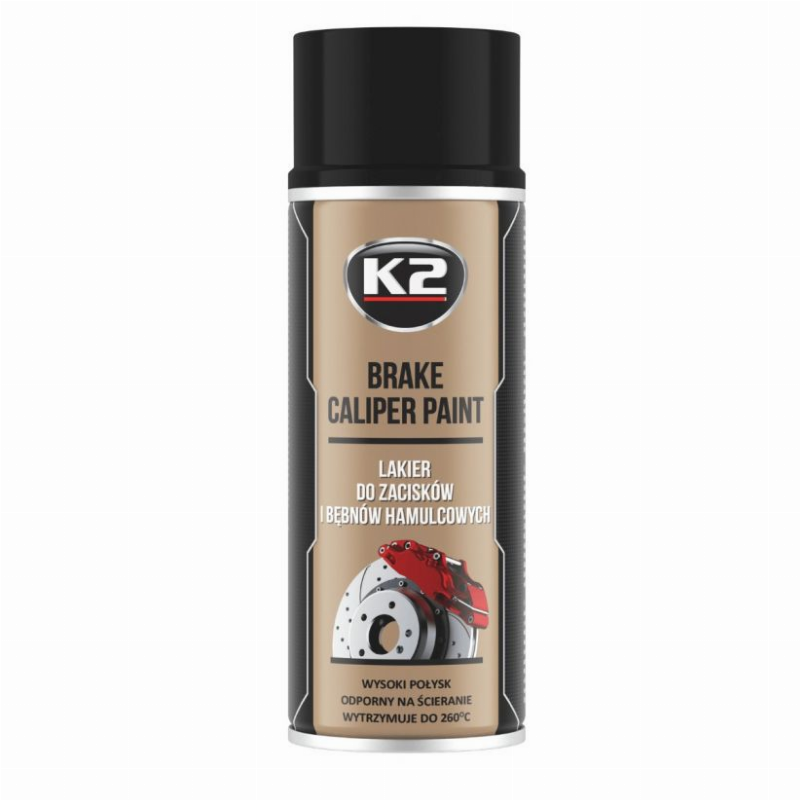 BRAKE CALIPER BLACK PAINT "CALIPER" K2 400ML